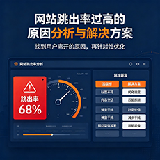 南京建站-网站跳出率过高的原因分析与解决方案