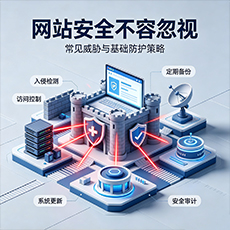 南京建站-网站安全不容忽视:常见威胁与基础防护策略