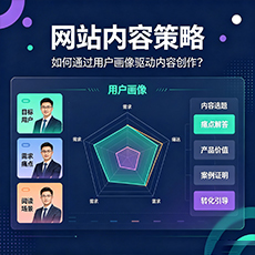 南京建站-网站内容策略：如何通过用户画像驱动内容创作？