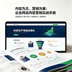 雨花台建站-内容为王，营销为翼：企业网站内容营销实战手册