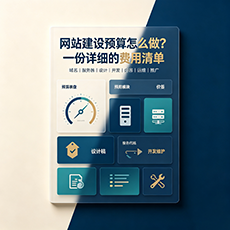 南京建站-网站建设预算怎么做？一份详细的费用清单
