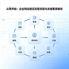 南京建站-从零开始：企业网站建设完整流程与关键要素解析