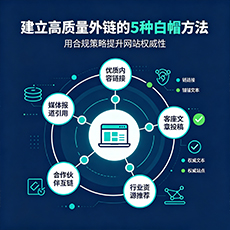 南京建站-建立高质量外链的5种白帽方法