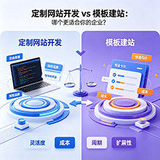 雨花台建站-定制网站开发 vs 模板建站：哪个更适合你的企业？